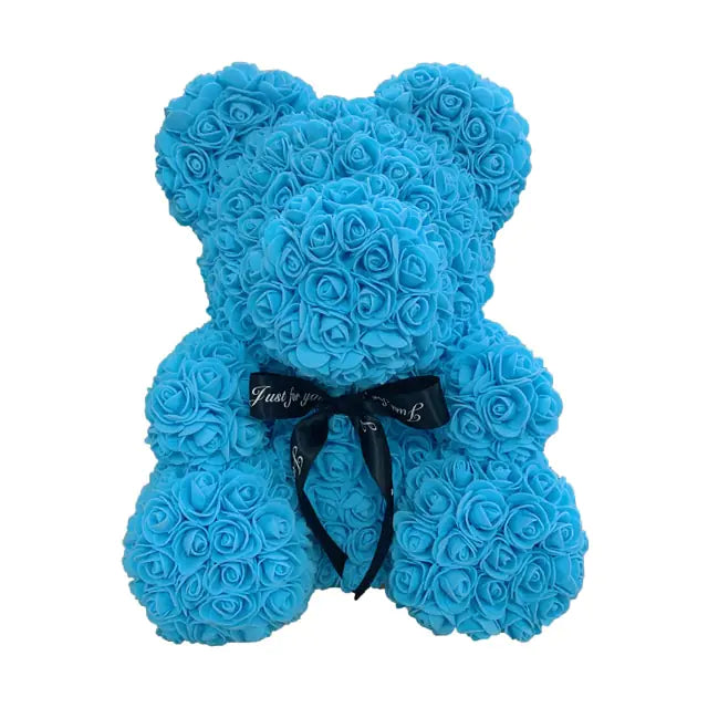 Flower Rose Teddy Bear