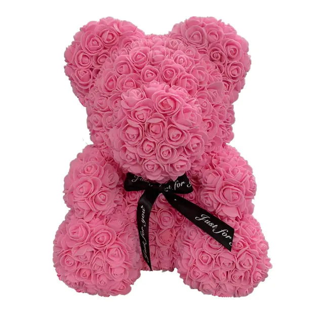 Flower Rose Teddy Bear